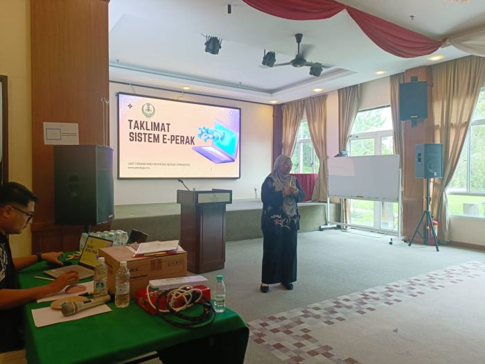 Taklimat e-Perak Bagi Program Pemantapan Jawatankuasa Pembangunan Dan Keselamatan Kampung (JPKK) Di Daerah Kampar