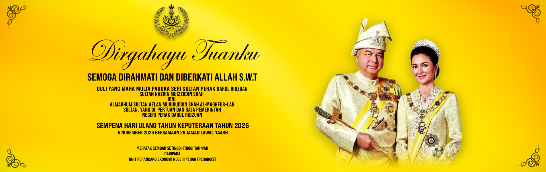 Hari Keputeraan Sultan Perak 2026