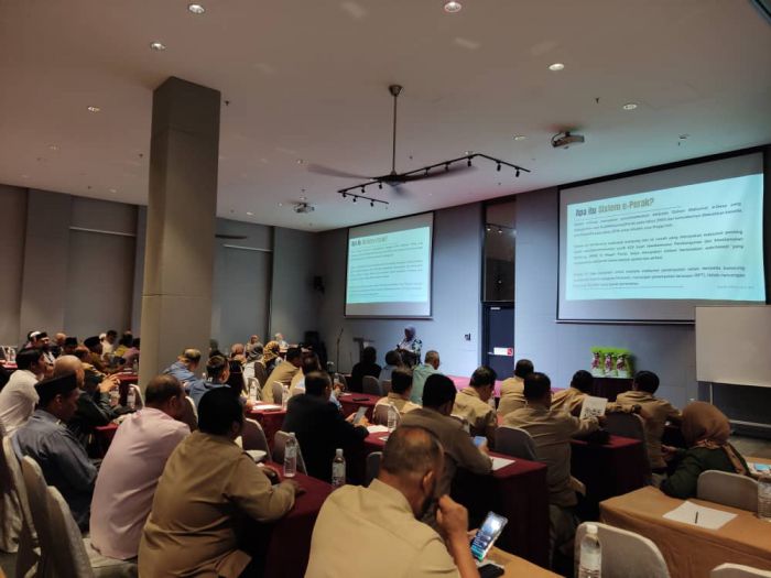 Taklimat e-Perak Bagi Program Pemantapan Jawatankuasa Pembangunan  Dan Keselamatan Kampung (JPKK) Di Daerah Kinta